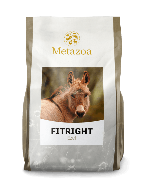Fitright Ezel 15kg: vitaminekorrel voor ezels