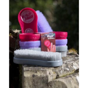 Wizard Brush Trio Burgundy/Grey/Purple