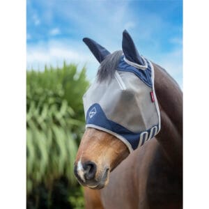 ArmourShield Pro Half Fly Mask Navy 70%UV