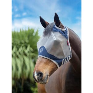 ArmourShield Pro Standard Fly Mask Navy 75% UV