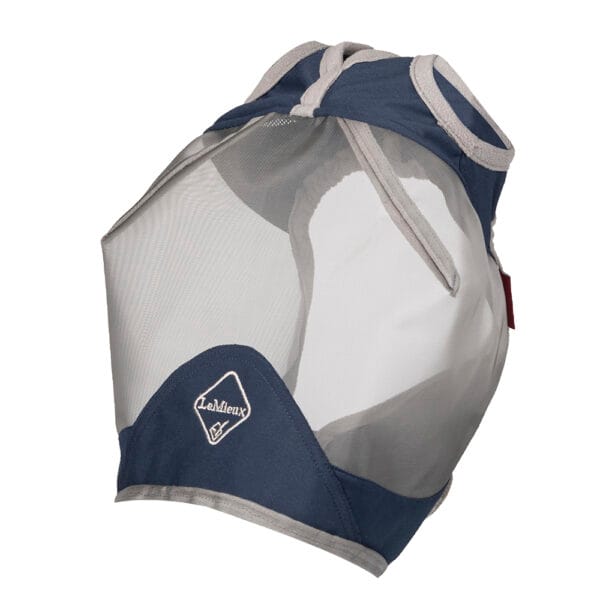 ArmourShield Pro Standard Fly Mask Navy 75% UV - Afbeelding 2
